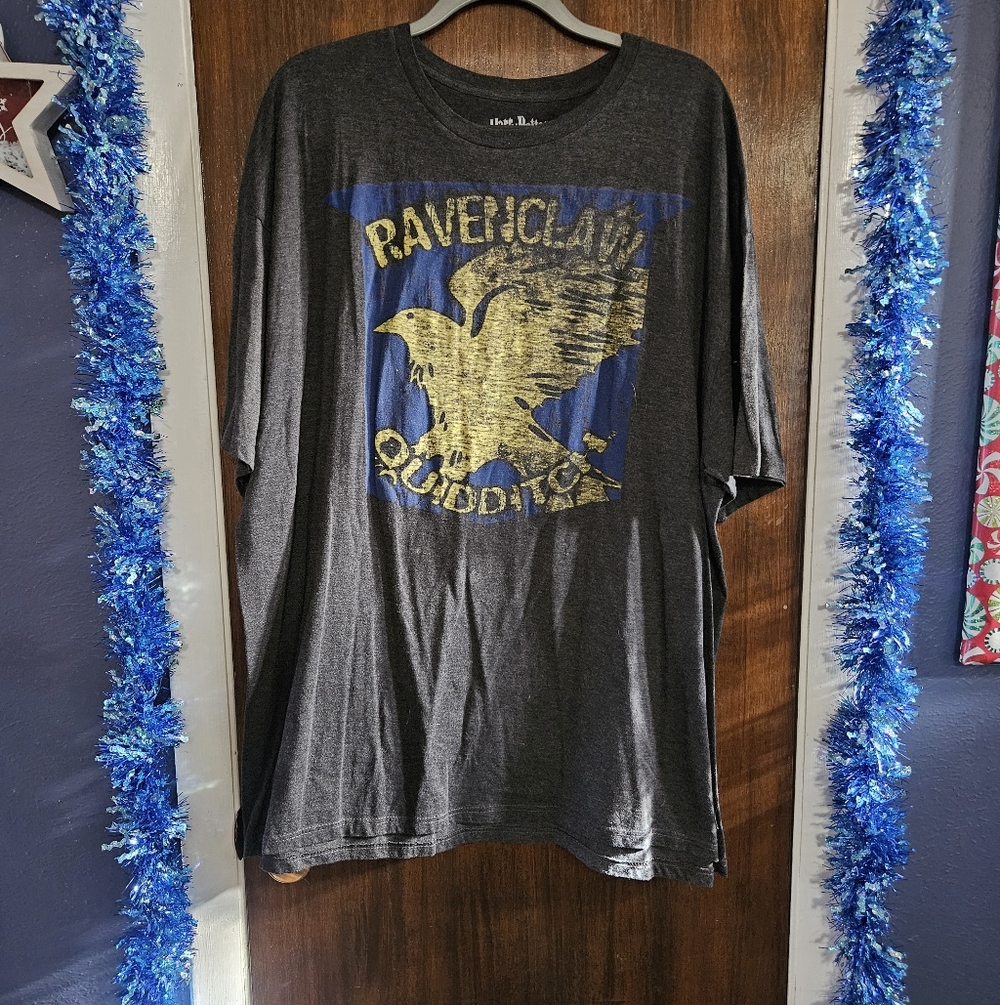 Warner Bros. Ravenclaw Quidditch Tee - Gray and Gold